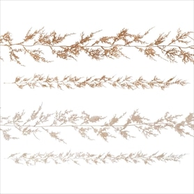 ブラッシュドシダーガーランド