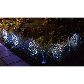 LED 5連 チューブライト スノーアーチ 幅351cm