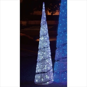 LEDスパイラルライト クリスマスツリー 150cm