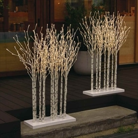 LED 600球 バーチスクリスマスツリーライト高さ120cm