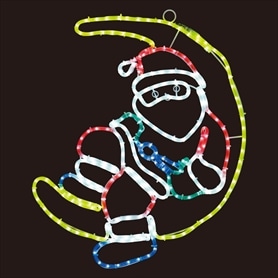 LEDチューブライト ムーンサンタ 高さ70cm