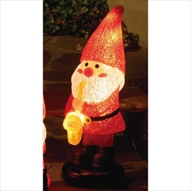 LEDモチーフライト【サンタの森】サックス 高さ50cm