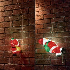 LEDクリスタルモチーフライト サンタ