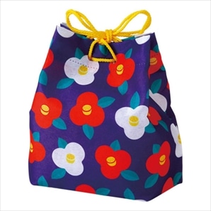 【20枚】信玄袋 椿柄