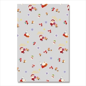 【50枚】OPPギフトバッグ サンタの贈り物