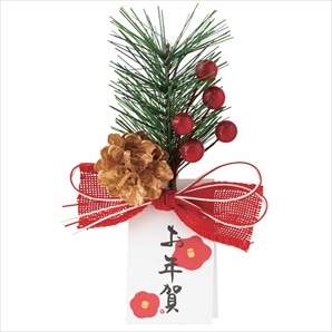 10個 和風クリップ お年賀