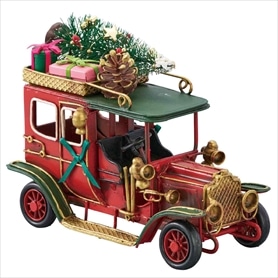 ティンクリスマスカー レッドカー