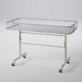 折りたたみワゴン クローム〔ストエキオリジナル〕