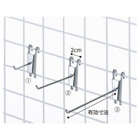 アクセサリー用コネクトフック（φ4mm）