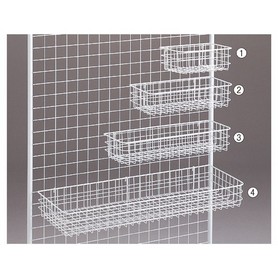 ネット用網カゴ 白