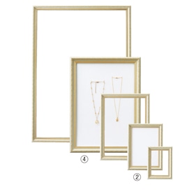ディスプレイ用額縁 アンティークゴールド 枠のみ 通販 ストア エキスプレス