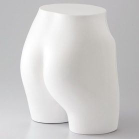 婦人ショーツ用卓上ディスプレイ 白ラッカー塗装