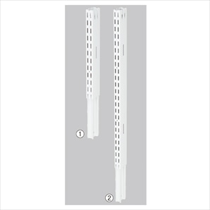 BR50用上部継ぎ柱 ホワイト〔ストエキオリジナル〕