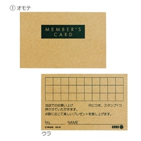 【100枚】メンバーズカード