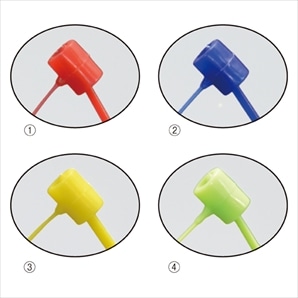 【1000本】レインボーカラーロックピン 4色