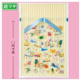 【10枚】ベルベ プチスタンプ リボン付きギフトバッグ