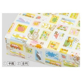 【50枚】ベルベ プチスタンプ ラッピング 包装紙