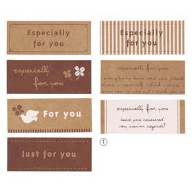 ギフトシール スクエア型 ピンクフラワー 