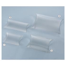 【10枚】ピロー型ギフトボックス クリア