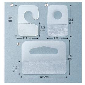 陳列フックシール ワンタッチハンガー クルーズ