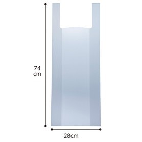 【100枚】 イージーバッグ ティシュ用 半透明 たて長レジ袋
