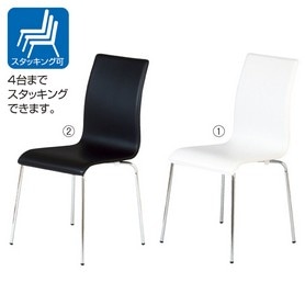 【2脚組】曲げ木チェア PVC張り