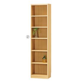 木製収納オープンラック ナチュラル