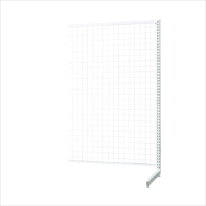 SF強化型 片面 幅90cmタイプ 連結 ホワイト〔ストエキオリジナル〕