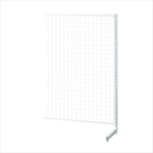 SF強化型 片面 幅120cmタイプ 連結 ホワイト〔ストエキオリジナル〕