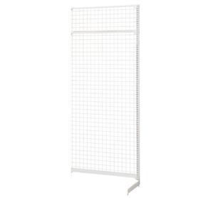 BR50片面 ホワイト ネット 幅90cm 連結〔ストエキオリジナル〕