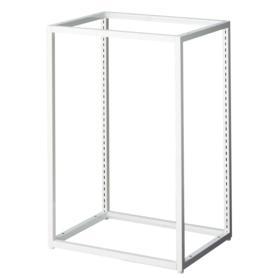 ブロックフレーム本体 幅40cmタイプ ホワイト〔ストエキオリジナル〕