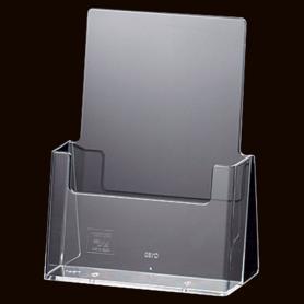 卓上透明パンフレット立て