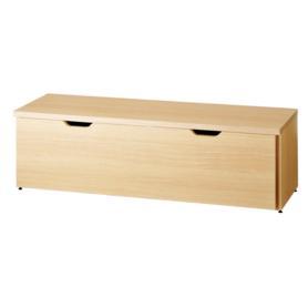 収納トロッコ コの字テーブル付き 幅120cm用 〔ストエキオリジナル〕