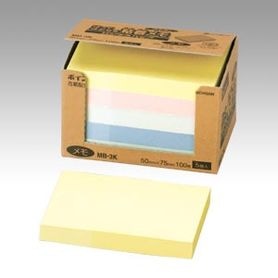 付箋(ふせん) ニチバン ポイントメモ 混色 MB-3K