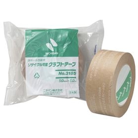 ニチバンテープ リサイクルクラフト 50×50 3185-50