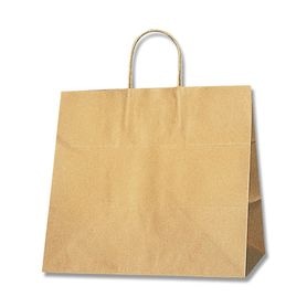 【25枚】HEIKO 紙袋 チャームバッグ 34-1 底ボール入 未晒無地 幅340×マチ220×高さ320mm