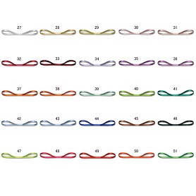 HEIKO ヘイコー シングルサテンリボン 幅3mm×20m巻 片面