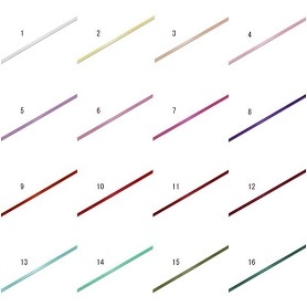 HEIKO ヘイコー シングルサテンリボン 幅6mm×20m巻 片面