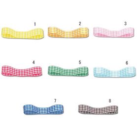 HEIKO ヘイコー Nギンガムリボン 幅14mm×30m巻