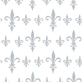 【100枚】HEIKO ヘイコー 包装紙 マドンナリリー 銀 半才/全判