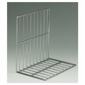 ワイヤーL型仕切 クロームメッキ