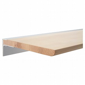 アルミレールシェルフ 四万十檜