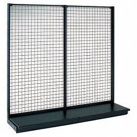 KS片面ネットタイプ 幅60cm 本体 ブラック