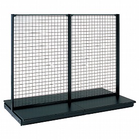 KS両面ネットタイプ 幅60cm 連結 ブラック