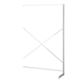 BR50片面 ホワイト オープン 幅120cm 連結〔ストエキオリジナル〕