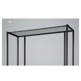 UR壁面タイプ用上部ネット 幅120cm〔ストエキオリジナル〕