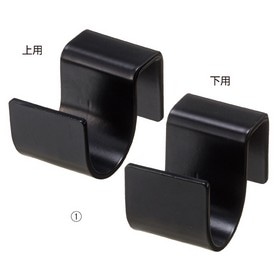 【4個】フェンスフレーム用 角バー取付金具〔ストエキオリジナル〕