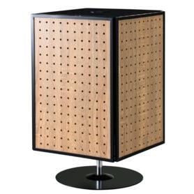 卓上4面回転有孔パネル什器〔ストエキオリジナル〕