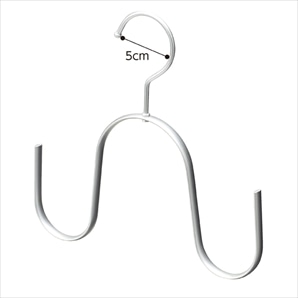 【10本】スカーフ・ストール用ハンガー〔ストエキオリジナル〕