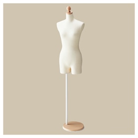 婦人芯地ニット張トルソー